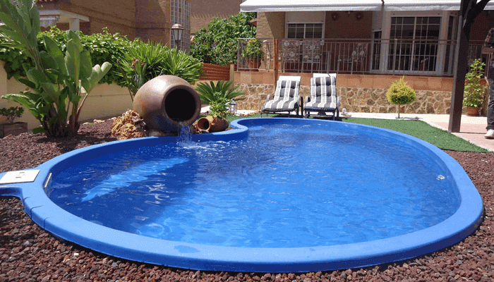 Piscina de fibra freedom 2000